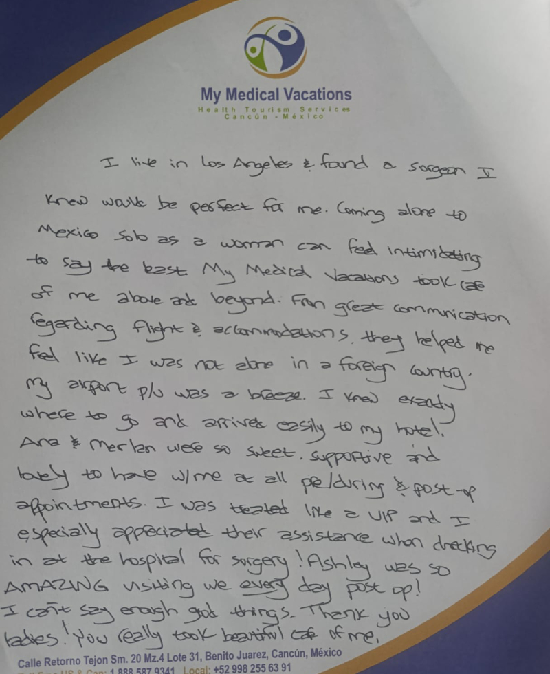 la patient testimonial la patient testimonial